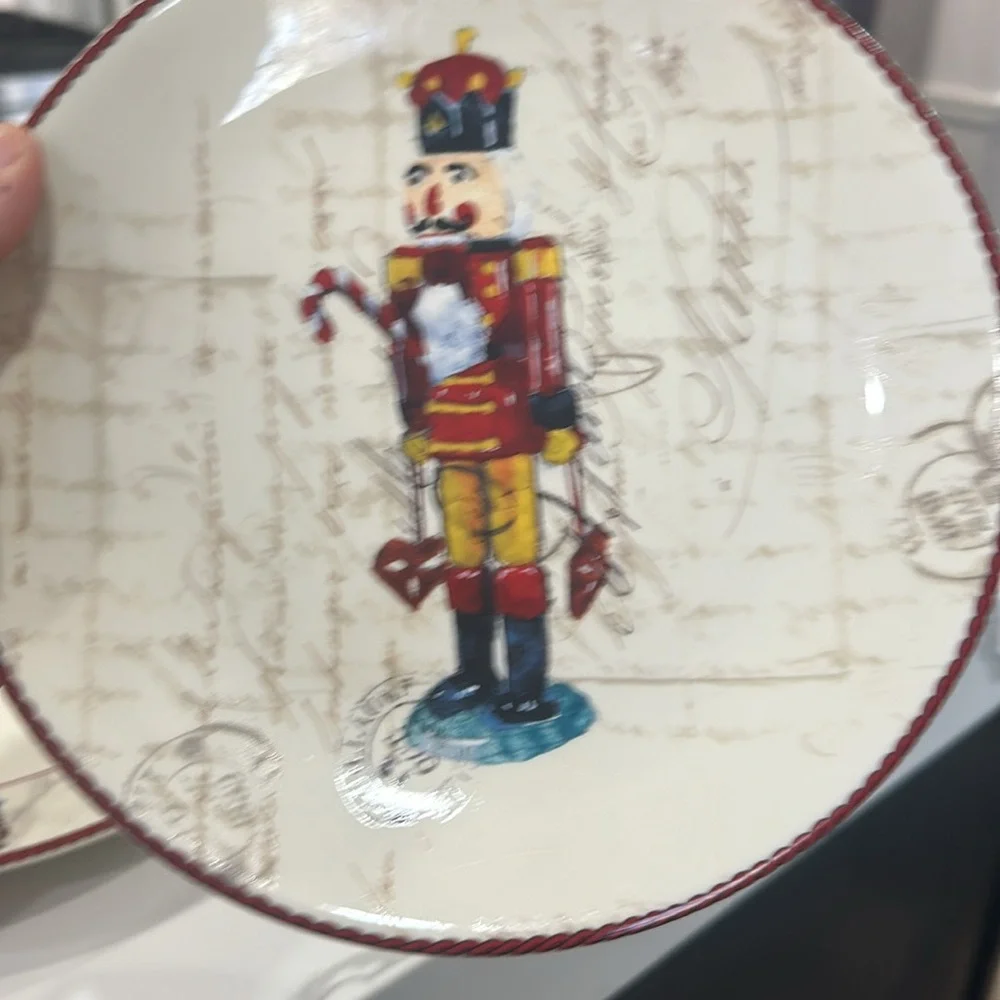 Williams Sonoma Nutcracker Decorative Plate